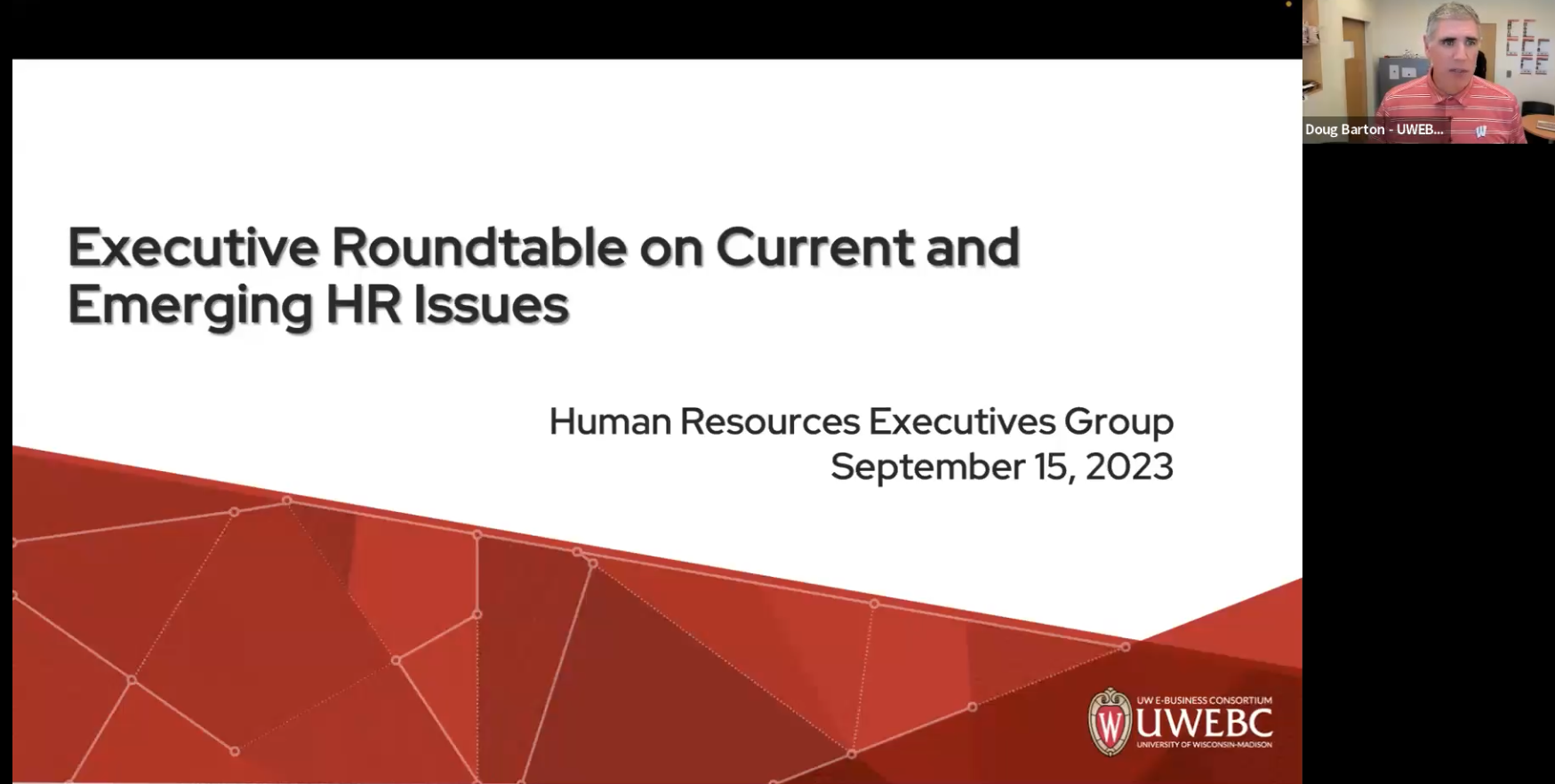 1. Full Event Recording: Executive Roundtable on Current and Emerging HR Issues thumbnail